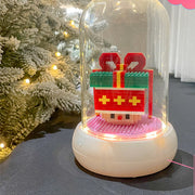 Weihnachts serie kleine Partikel montage Bausteine Spielzeug Puzzle Ornamente Mein Shop