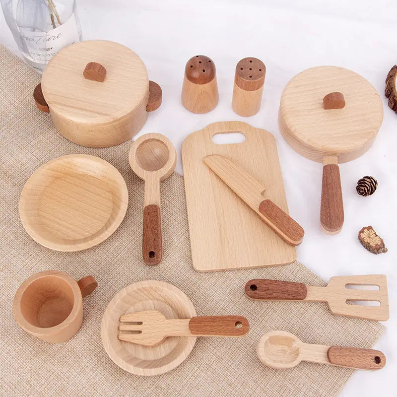 mytooy Spielzeug Küchenset aus Massivholz Mein Shop