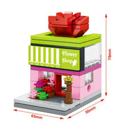 mytooy Mini-Stadt Bausteinset Mein Shop