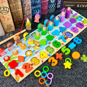mytooy Montessori Holzspielzeug mit Zahlen und Buchstaben Mein Shop