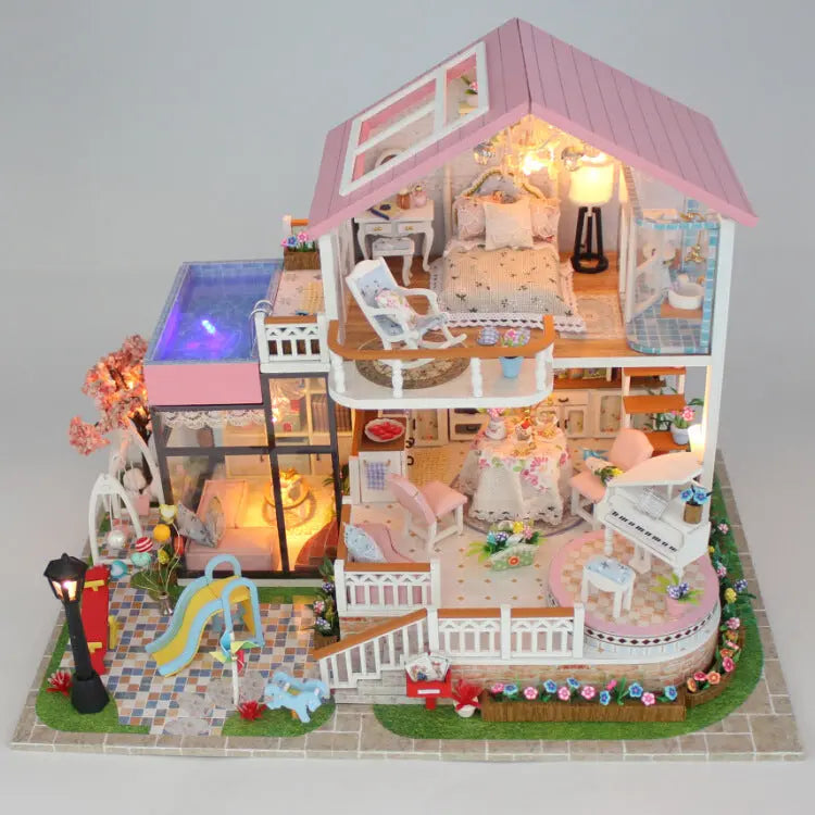 Puppenhaus Mit Beleuchtung