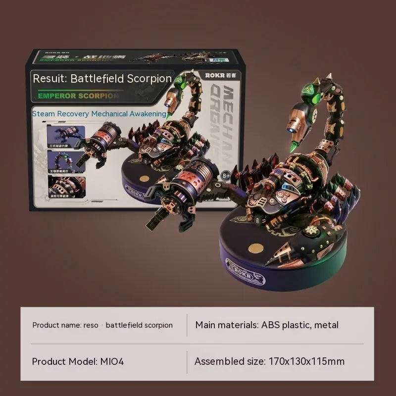 mytooy Bausteine Metall Skorpion - Pädagogisches Spielzeug Mein Shop