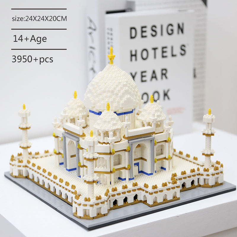 Weihnachts geschenk Baumhaus Schloss montage kleines Partikel bau spielzeug Mein Shop