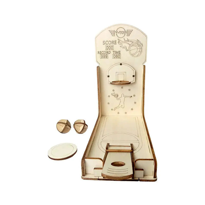 mytooy Mini Basketballspiel aus Holz für Kinder & Eltern Mein Shop