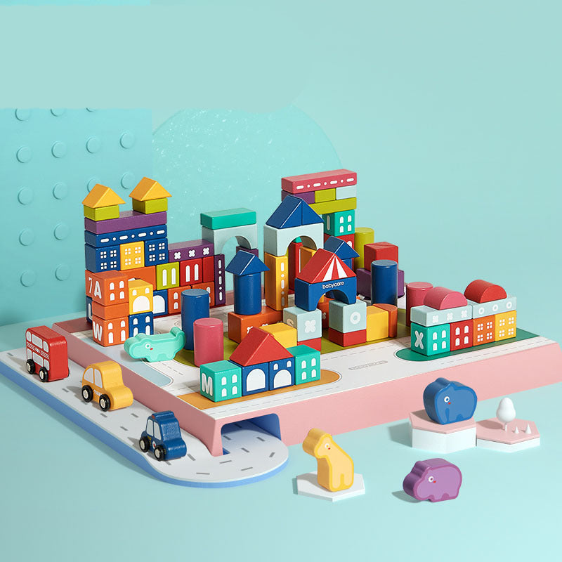 Kinder educational building block spielzeug
