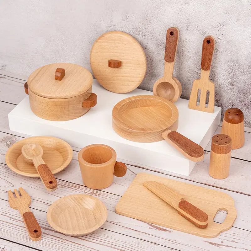 mytooy Spielzeug Küchenset aus Massivholz Mein Shop