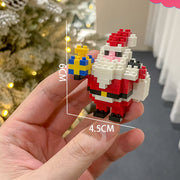 Weihnachts serie kleine Partikel montage Bausteine Spielzeug Puzzle Ornamente Mein Shop
