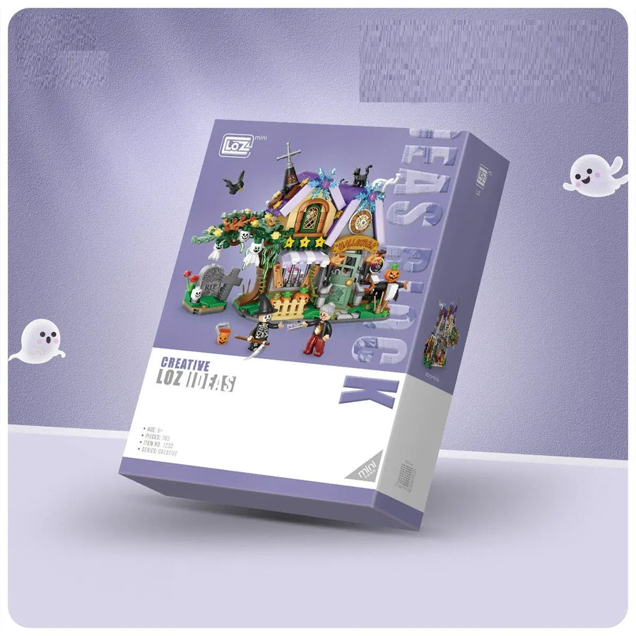 mytooy Halloween Haus mit Figuren Klemmbausteine Mein Shop