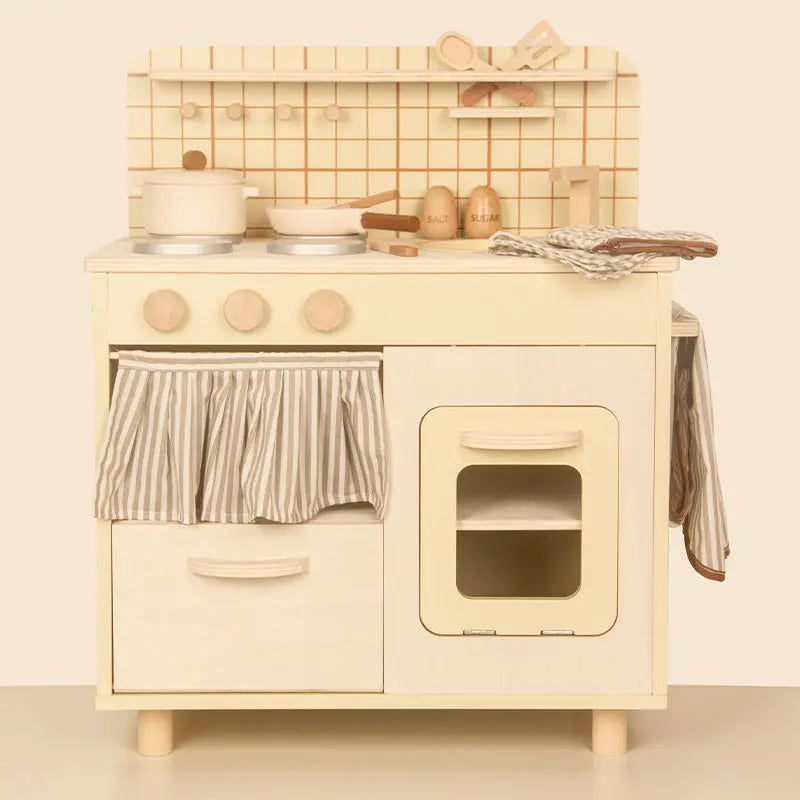 mytooy Spielküche mit Ofen aus Holz Mein Shop
