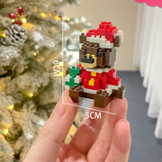 Weihnachts serie kleine Partikel montage Bausteine Spielzeug Puzzle Ornamente Mein Shop