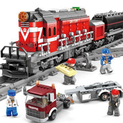 mytooy Modellzug mit Schienen Klemmbausteine Mein Shop