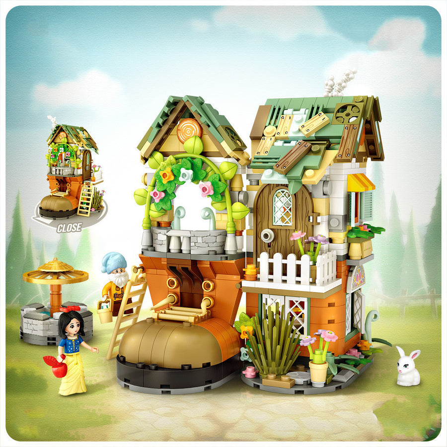 mytooy Holzpuzzle Klemmbausteine - Haus - MyTooy