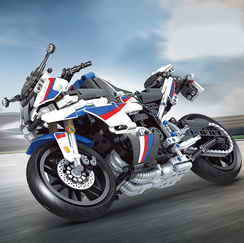 mytooy Retro Motorrad Klemmbausteine Mein Shop