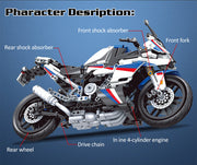 mytooy Retro Motorrad Klemmbausteine Mein Shop