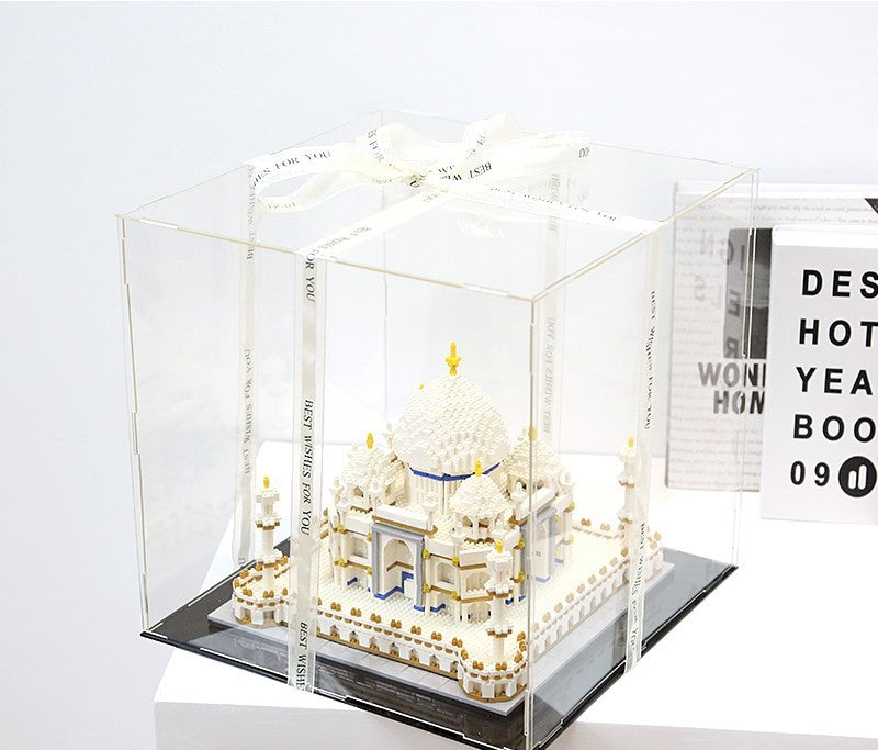 Weihnachts geschenk Baumhaus Schloss montage kleines Partikel bau spielzeug Mein Shop