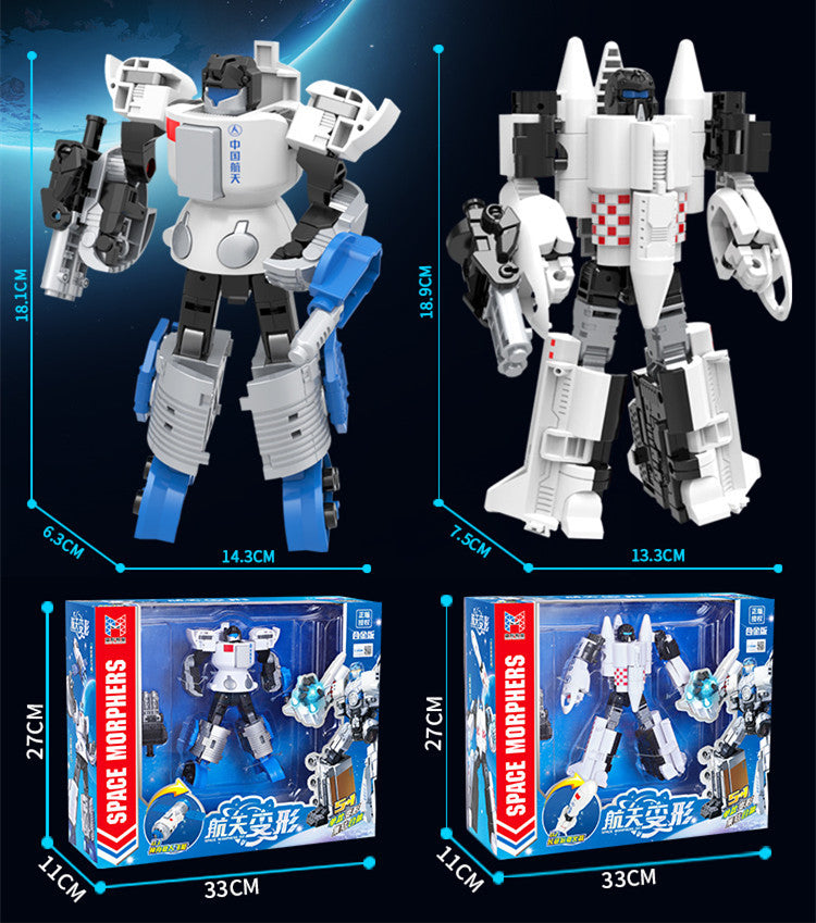 mytooy Weltraum Raketen-Roboter Klemmbausteine Mein Shop