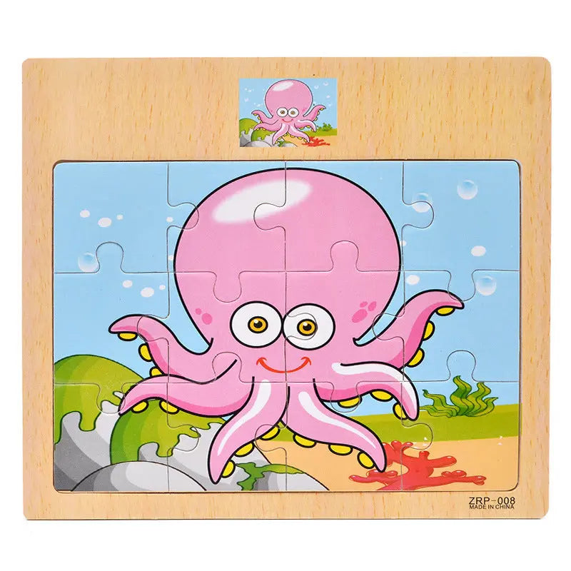 mytooy Holzpuzzle 12-teilig Mein Shop