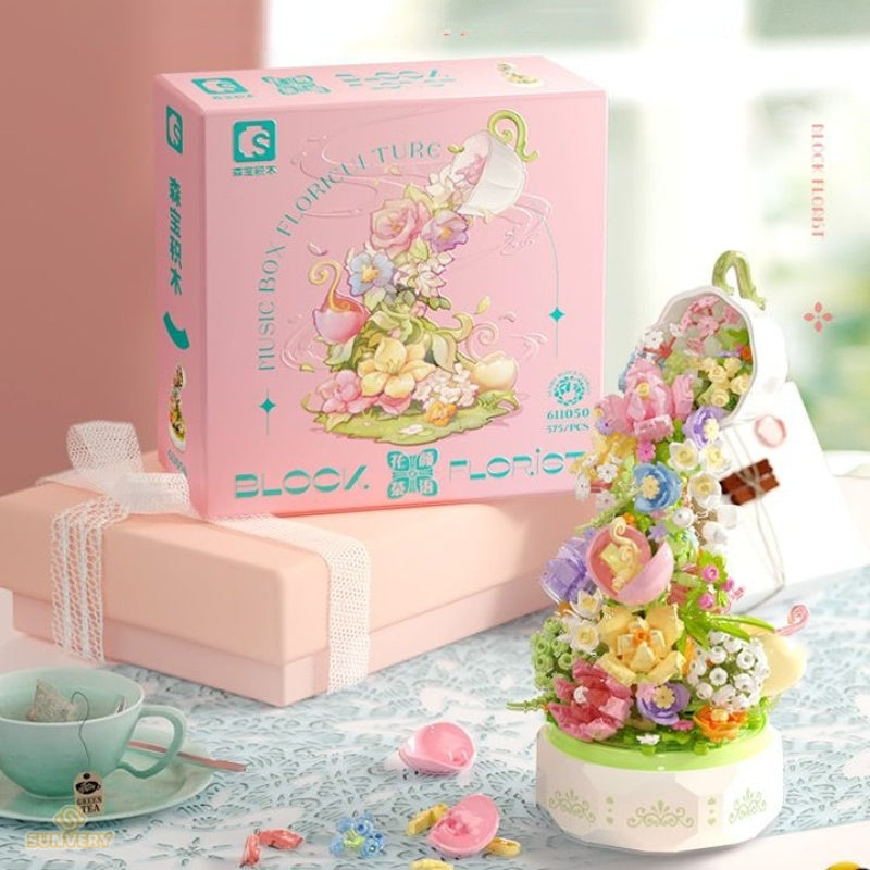 mytooy Bausteine Blumen aus der Tasse Mein Shop