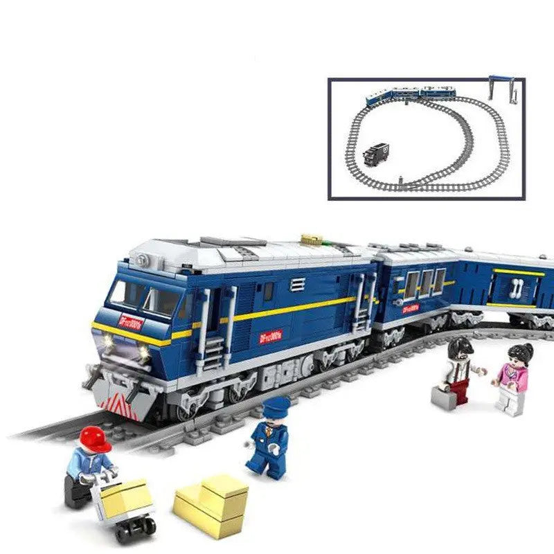 mytooy Modellzug mit Schienen Klemmbausteine Mein Shop