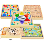 mytooy Holz-Brettspiel Sammlung Mein Shop