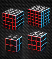 mytooy Rubik’s Cube Carbon Edition – 2x2 bis 5x5 Speedcube Set für Anfänger & Profis Mein Shop