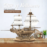 mytooy Piratenschiff Star of Belhaven Holzpuzzle Mein Shop