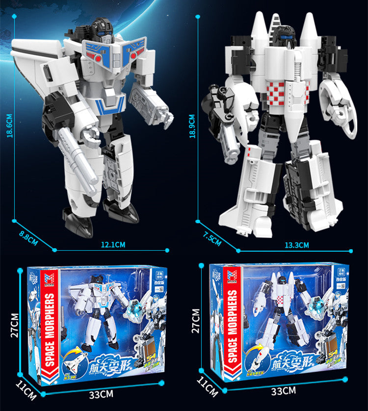 mytooy Weltraum Raketen-Roboter Klemmbausteine Mein Shop
