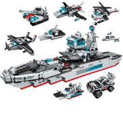 mytooy Transformierbarer Polizei-Roboter Klemmbausteine - MyTooy