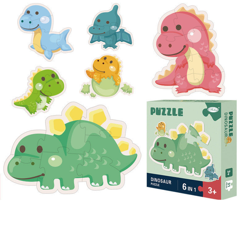 Kinder Papier Aufklärung Pädagogisches Puzzle Spielzeug
