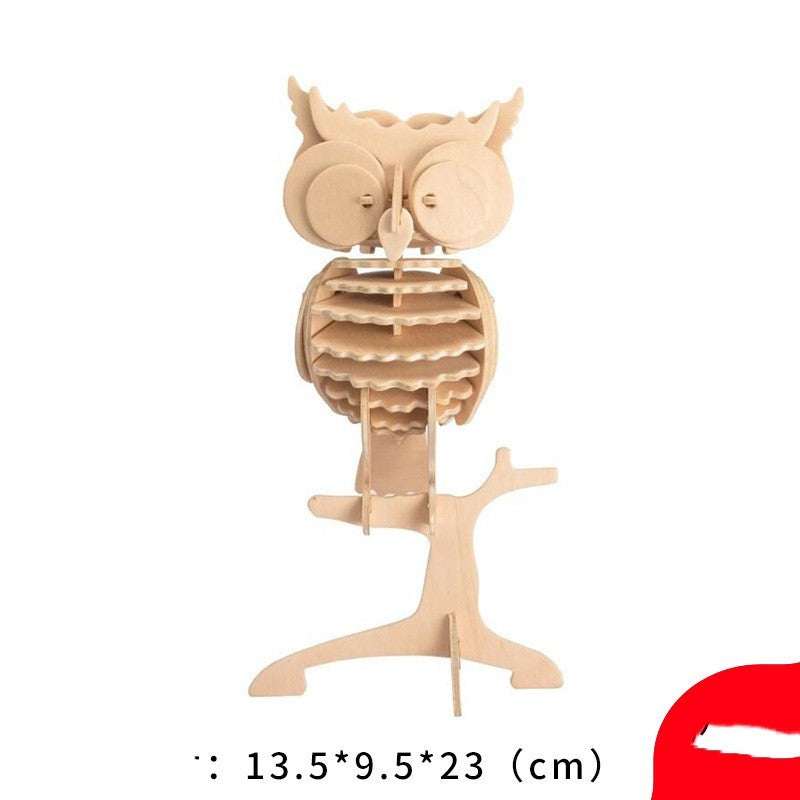 Kinder pädagogisches Netflix-Spielzeug Drei dimensionale Holz puzzles
