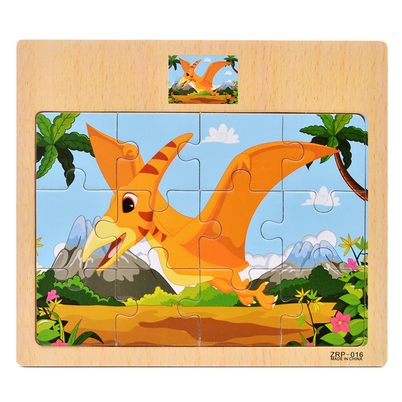 mytooy Holzpuzzle 12-teilig