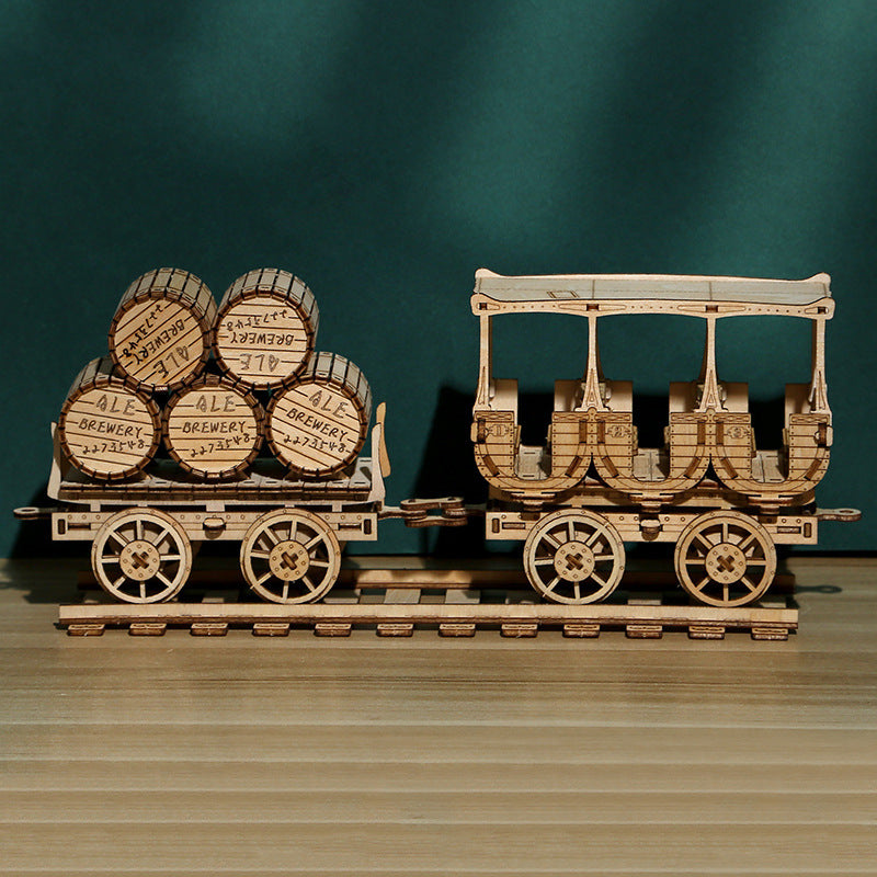 3D Drei dimensionale Holz puzzles Pädagogisches Spielzeug