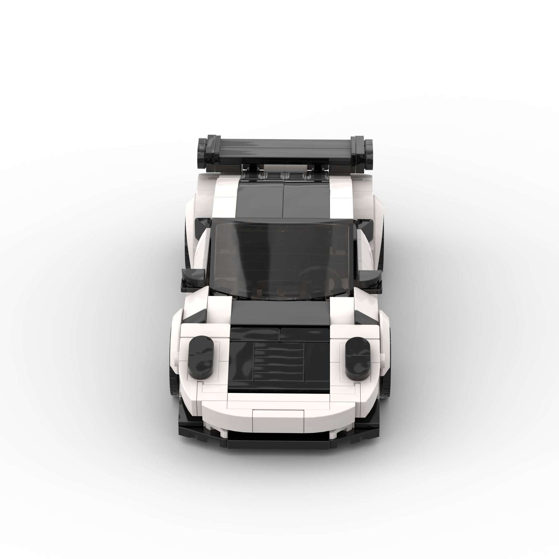 Bausteine Rennwagen Sportwagen Moc Kinder pädagogische Bausteine Spielzeug