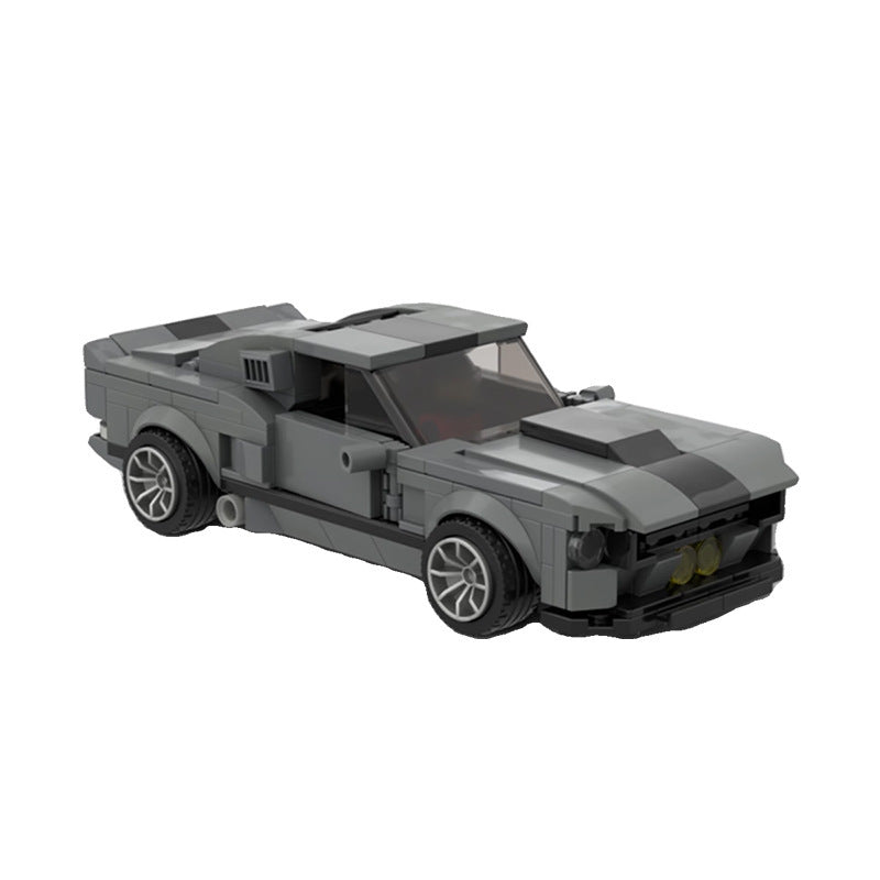 Bauklötze Shelby GT500 Elinor 8-Raster Auto Zusammenbau-Spielzeug