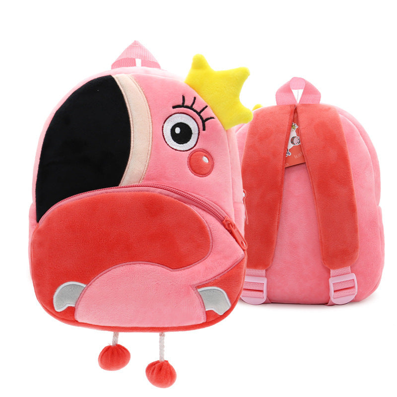 Nette Plüsch Rucksäcke Kindergarten Cartoon Schule Taschen Kinder Tier Spielzeug Tasche