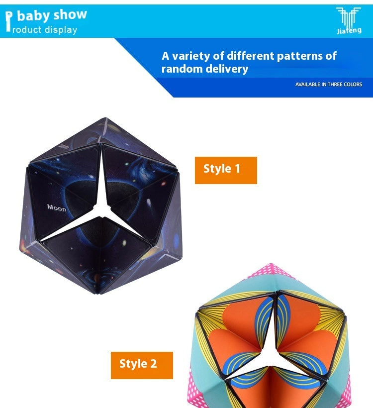 HeroCraft Zauberwürfel Anti-Stress-Spielzeug – Doppelseitiger Würfel für Logik, Spaß & Konzentration Mein Shop