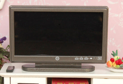 Mini Furniture Model Toys Flat Panel LCD TV