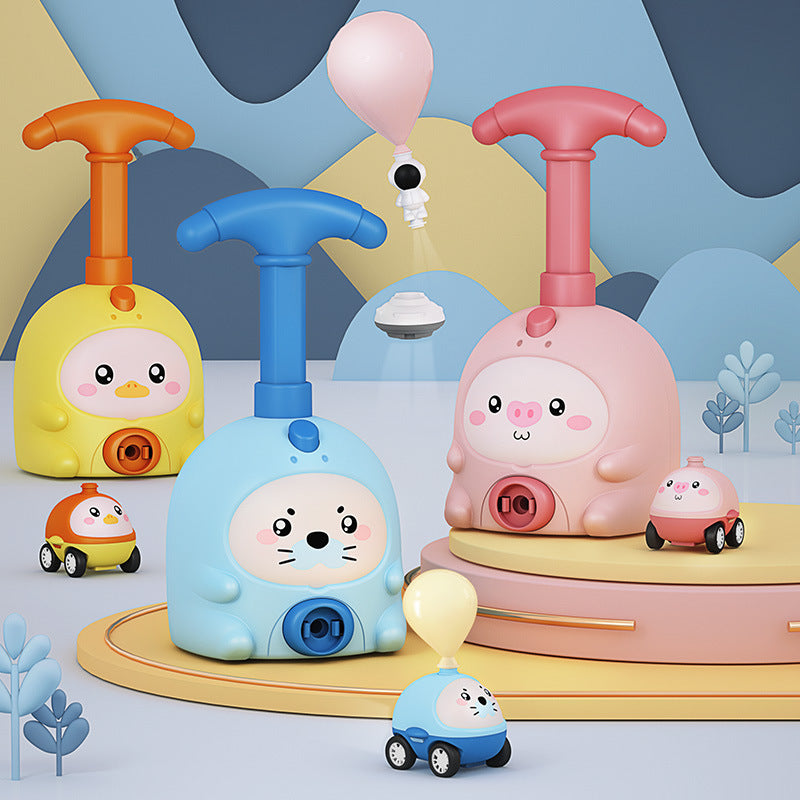 mytooy Montessori Ballonauto mit Pumpe