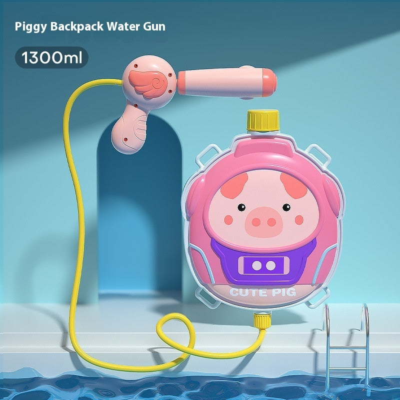 Kinder Cartoon Rucksack Wasser pistole Wasser Strand Spielzeug