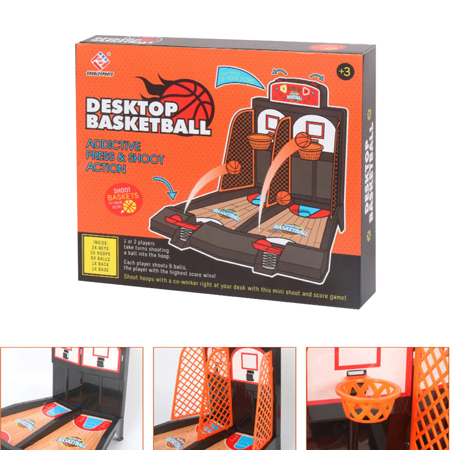 Jungen Und Mädchen Doppel Schlacht Basketball Spielzeug