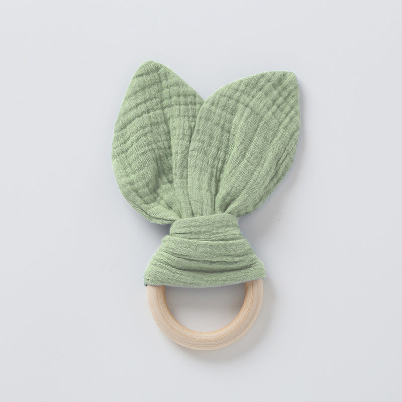 "Baby-Kaubeiß-Gaze-Handpuppen-Spielzeug"