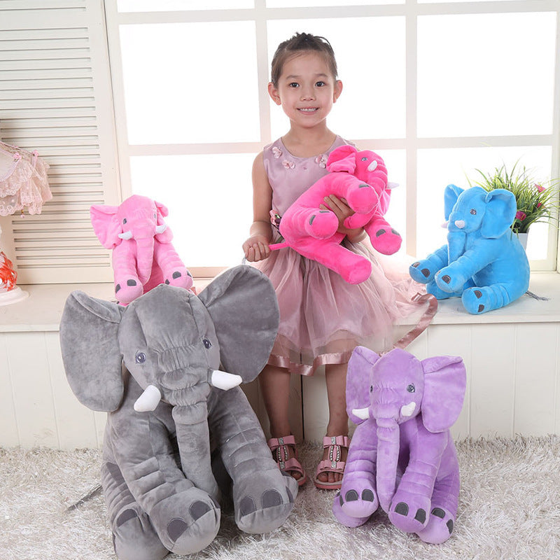 Elephant Plüschs pielzeug Tröstendes Kissen Schlafende Kinder puppe