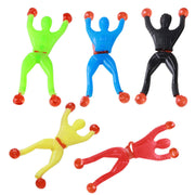 Kleine Klebrige Mann Klettern Auf Die Wand Kinder Spielzeug Stick Mann Bendy Spielzeug Wand Klettern Mann