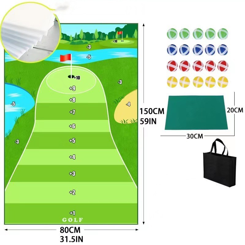 Indoor-und Golfer-Batting-Pad-Set für Eltern und Kinder interaktives Freizeit-Outdoor-Spielzeug