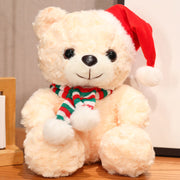 Niedliches kleines Bär Plüschs pielzeug Puppe Weihnachts dekoratives Geschenk