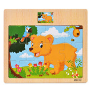 mytooy Holzpuzzle 12-teilig