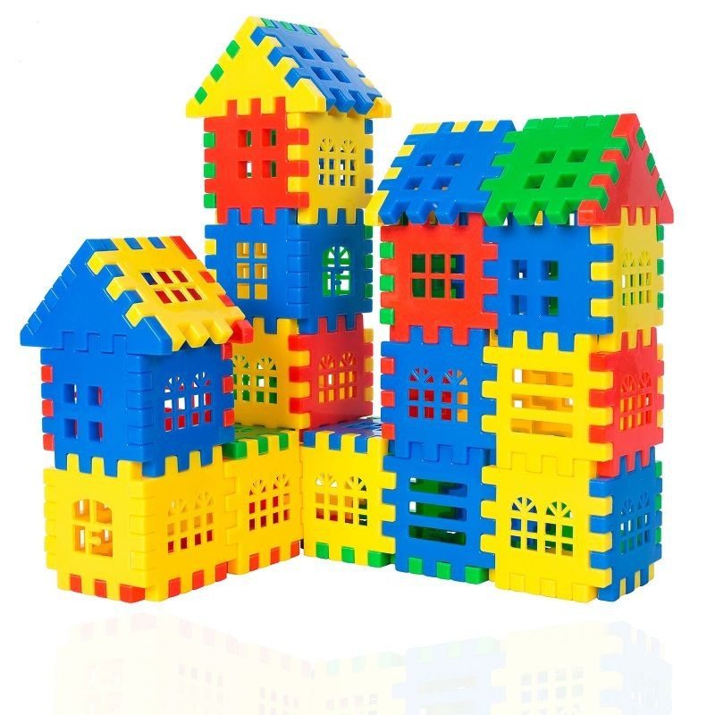 Haus Bausteine, kinder Pädagogisches Frühe Bildung Spielzeug, Montage