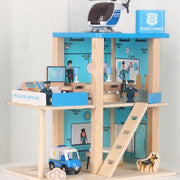 mytooy Feuerwehrstation aus Holz