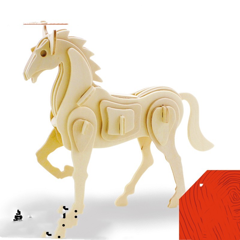 Kinder pädagogisches Netflix-Spielzeug Drei dimensionale Holz puzzles