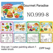 Kinder magisches Wasser album wieder verwendbares Wasser malerei früher Bildungs spielzeug